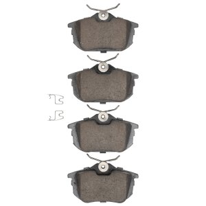 Volvo S40 Brake Pads - Rear - R1 Concepts - Ceramic - `00-`07